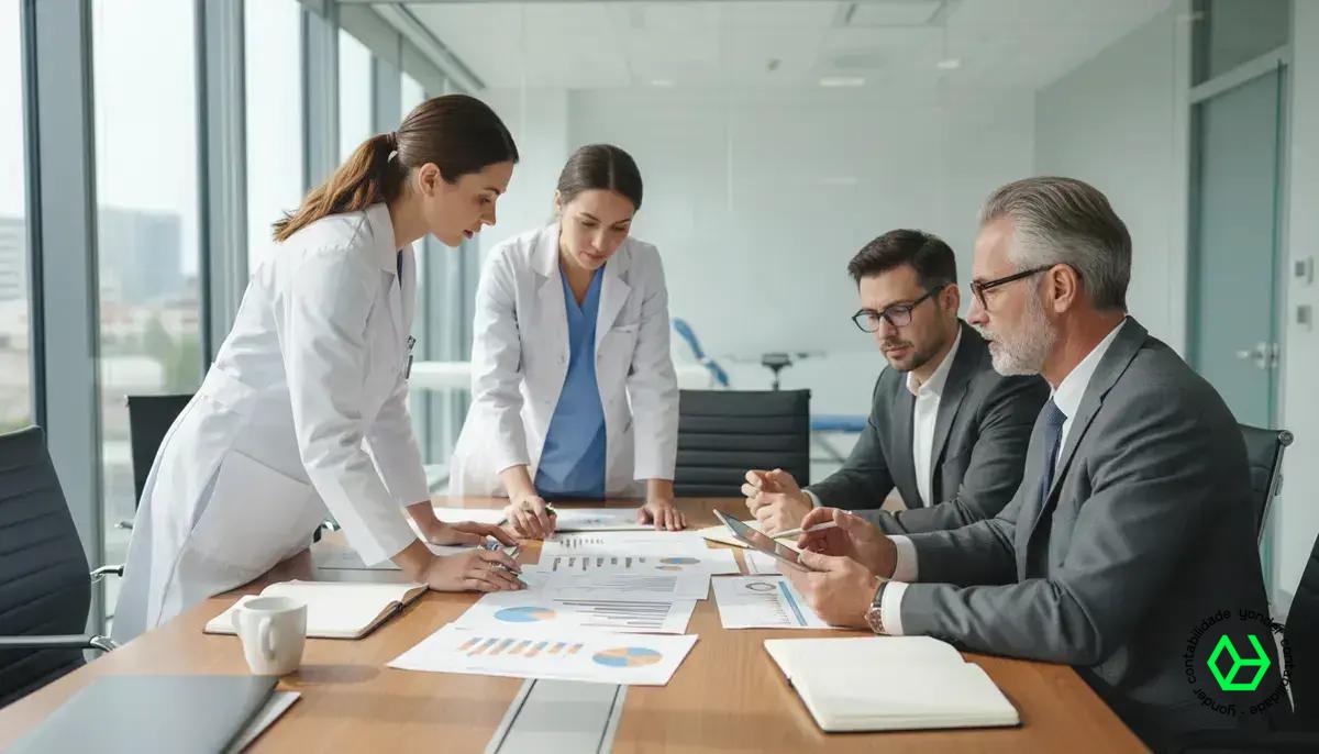 Margem de Contribuição por Serviço Médico